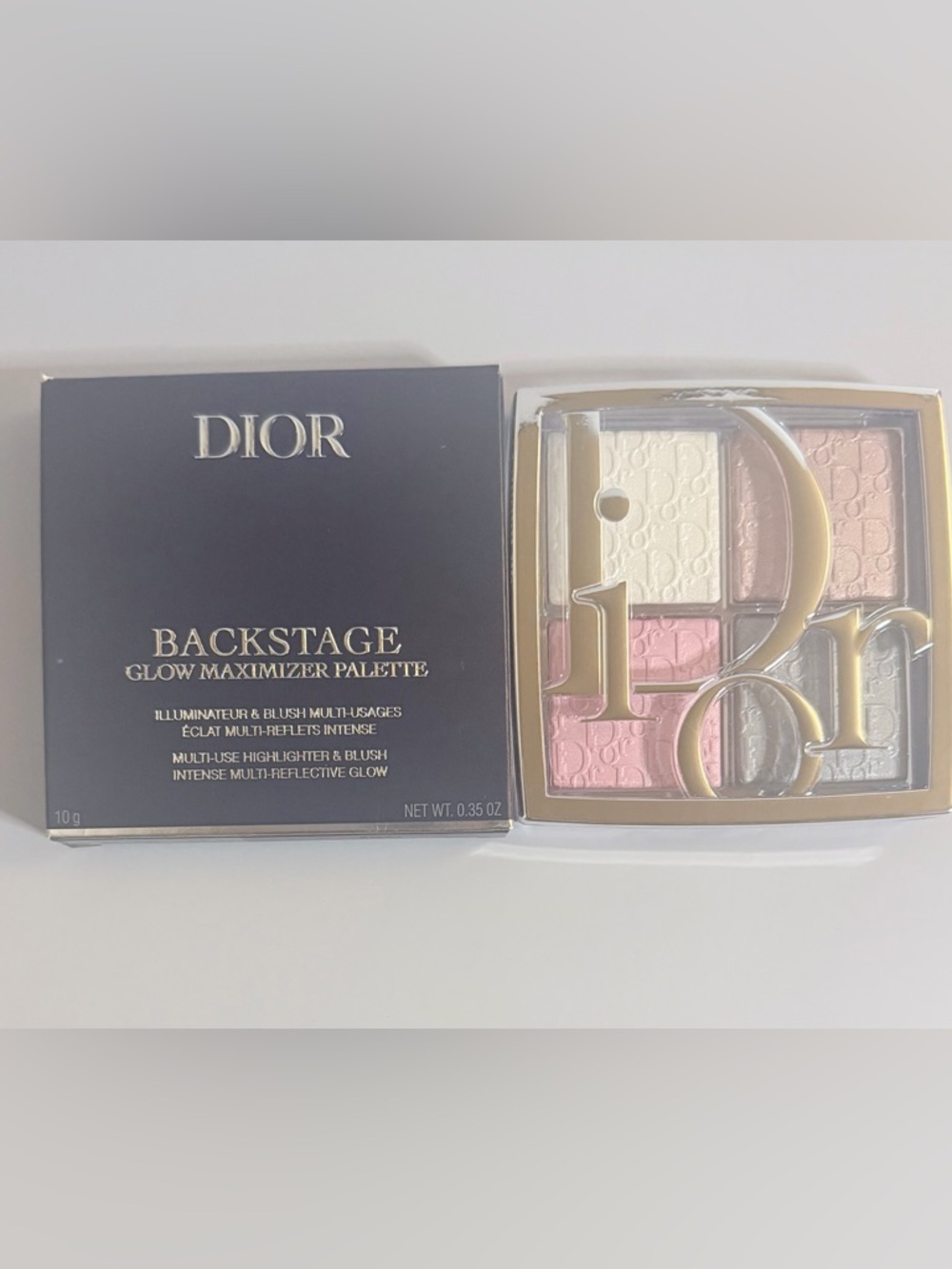 DIOR Backstage Glow Maximizer Face Palette – 002 Frosted Opal Glow - Picture 5 of 6